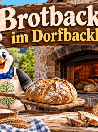 Brotbacken im Dorfbackhaus