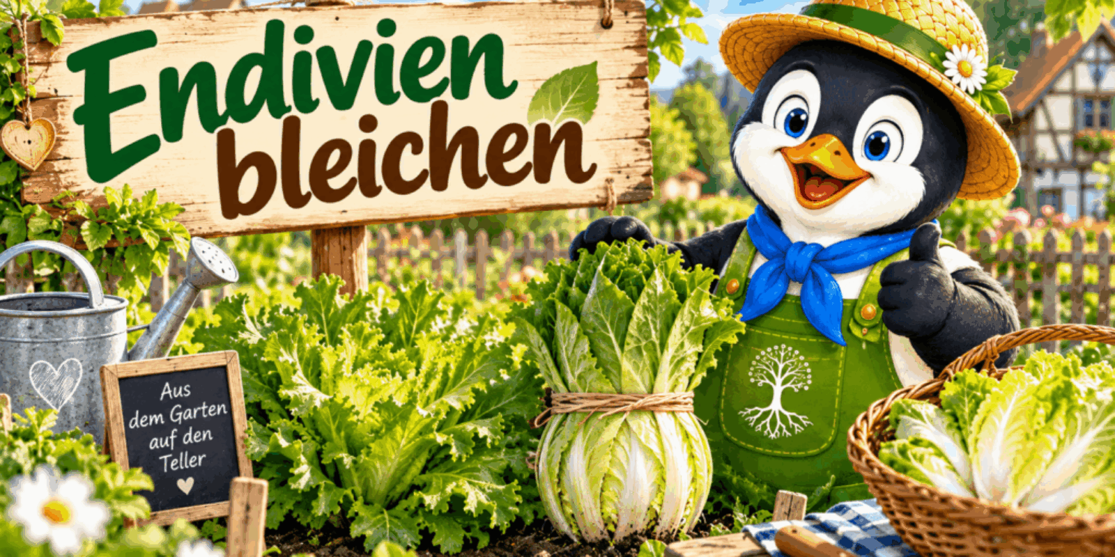 Endivien bleichen