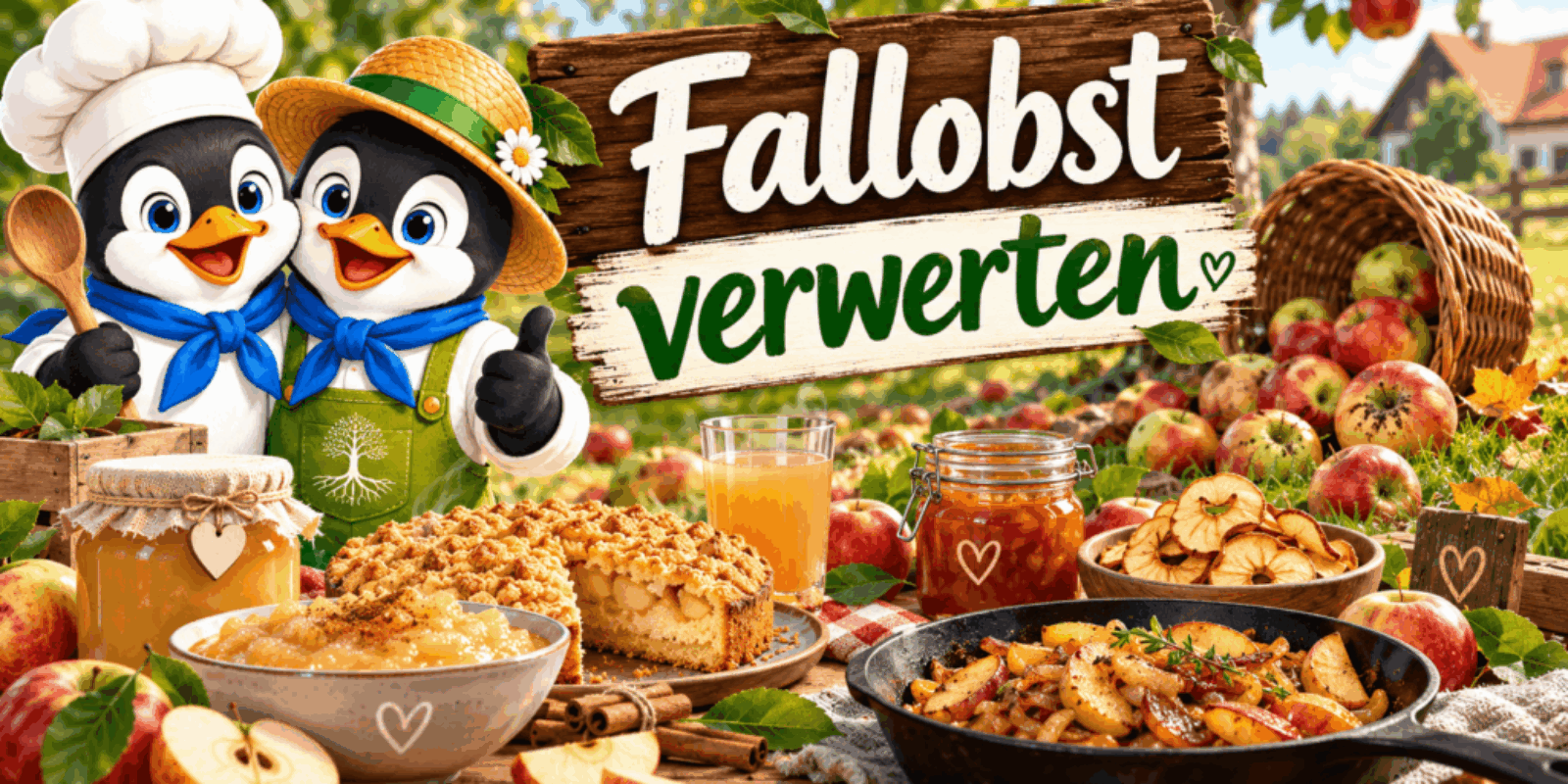 Fallobst verwerten