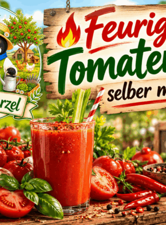 Feurigen Tomatensaft selber machen