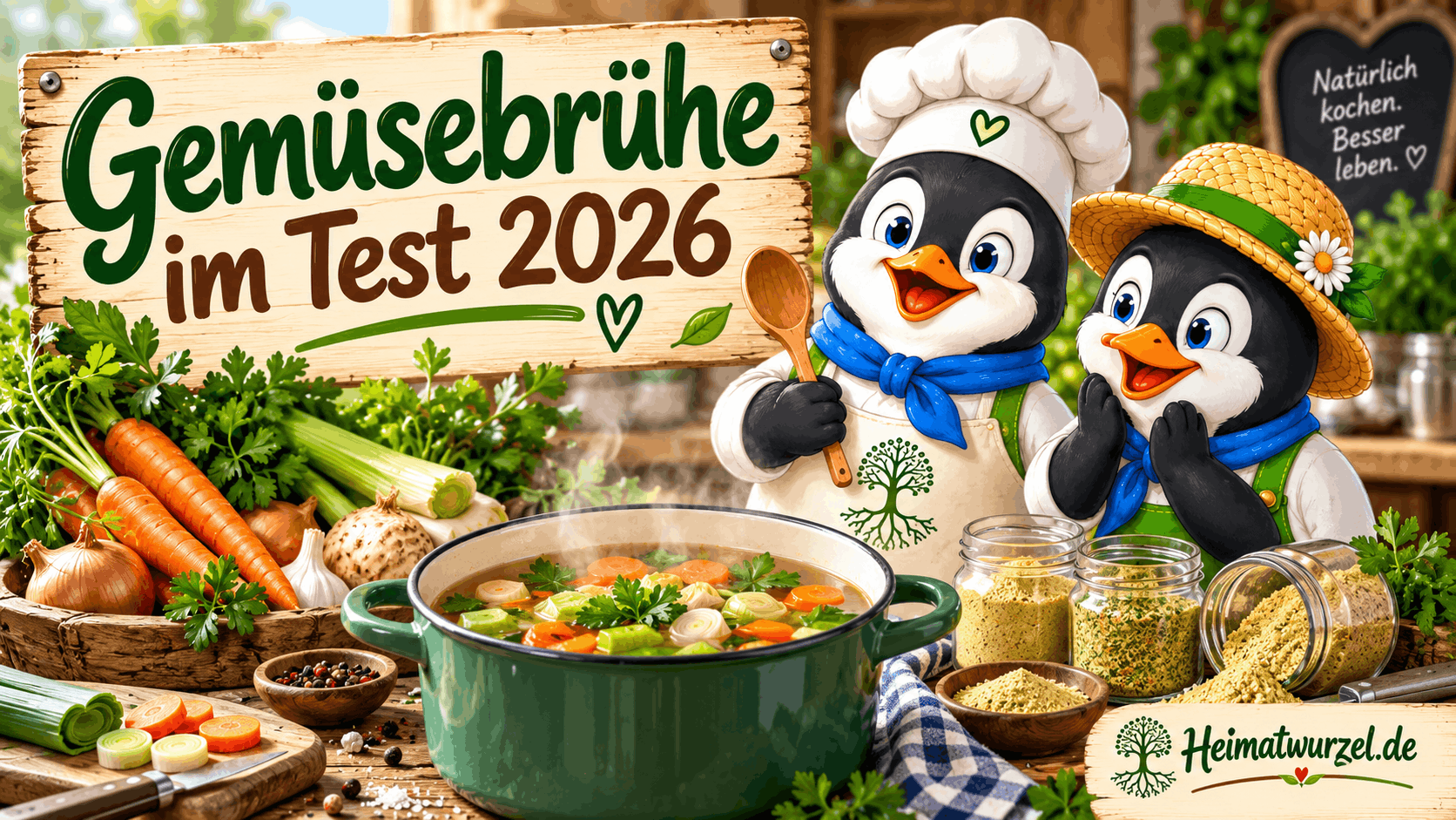 Gemüsebrühe im Test 2026 Gemüsebrühe im Test 2026