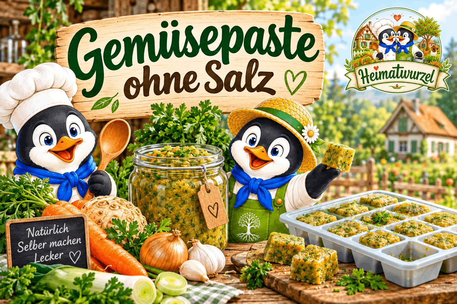 Gemüsepaste ohne Salz Gemüsepaste ohne Salz