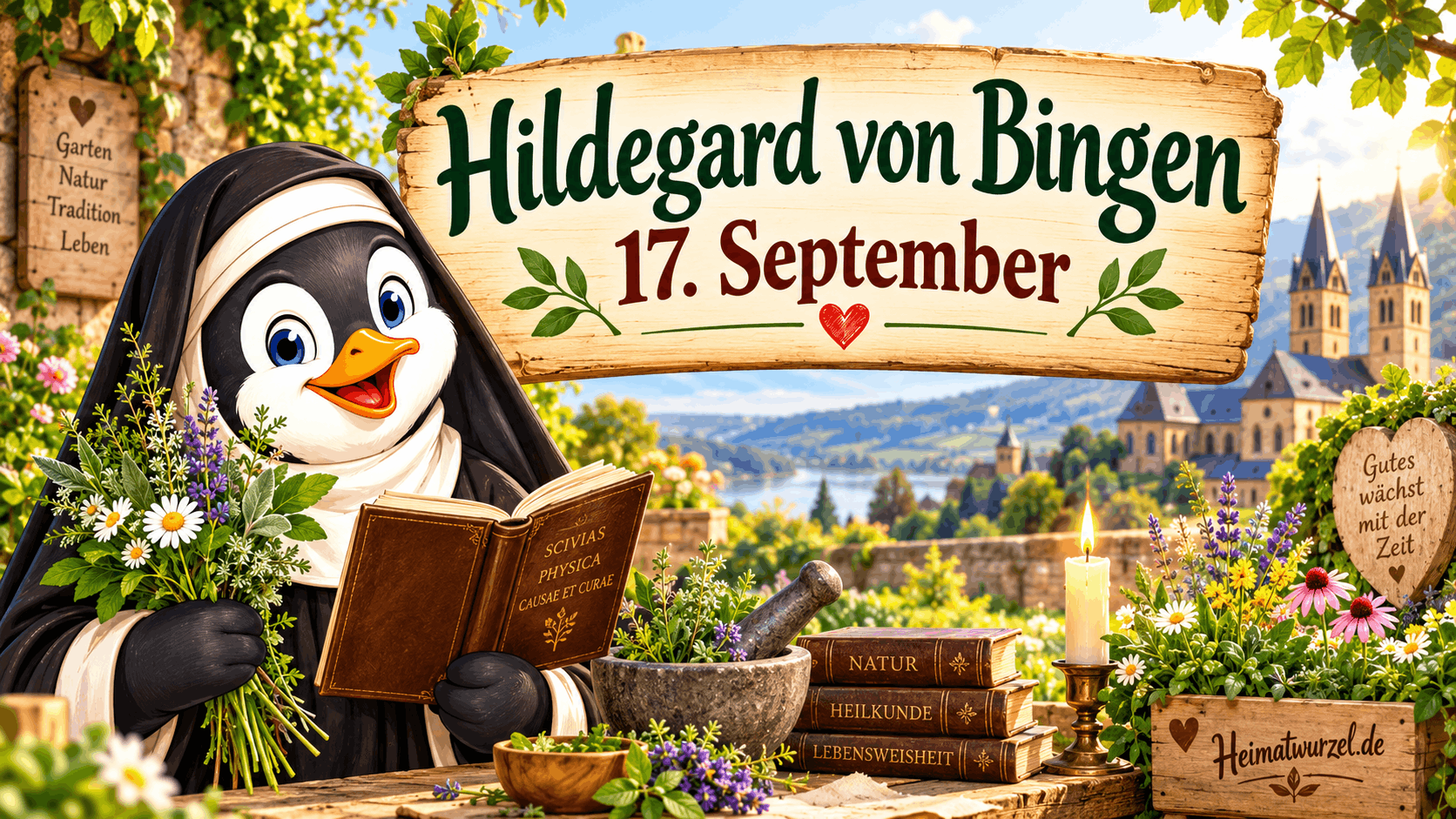 Hildegard von Bingen 17. September Hildegard von Bingen 17. September