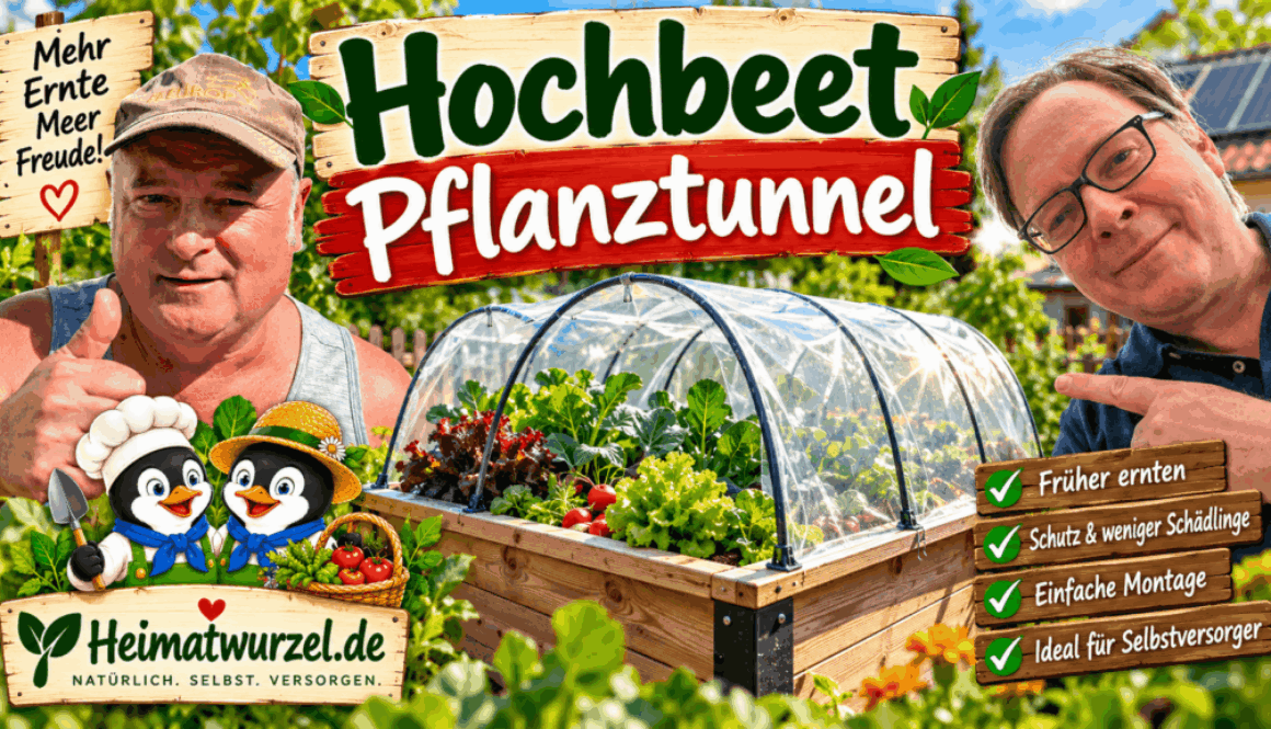Hochbeet Pflanztunnel