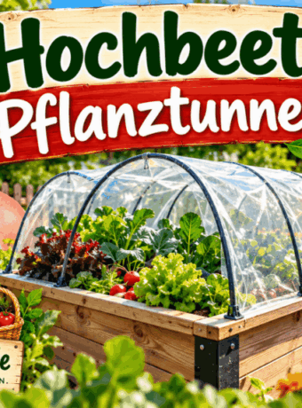 Hochbeet Pflanztunnel