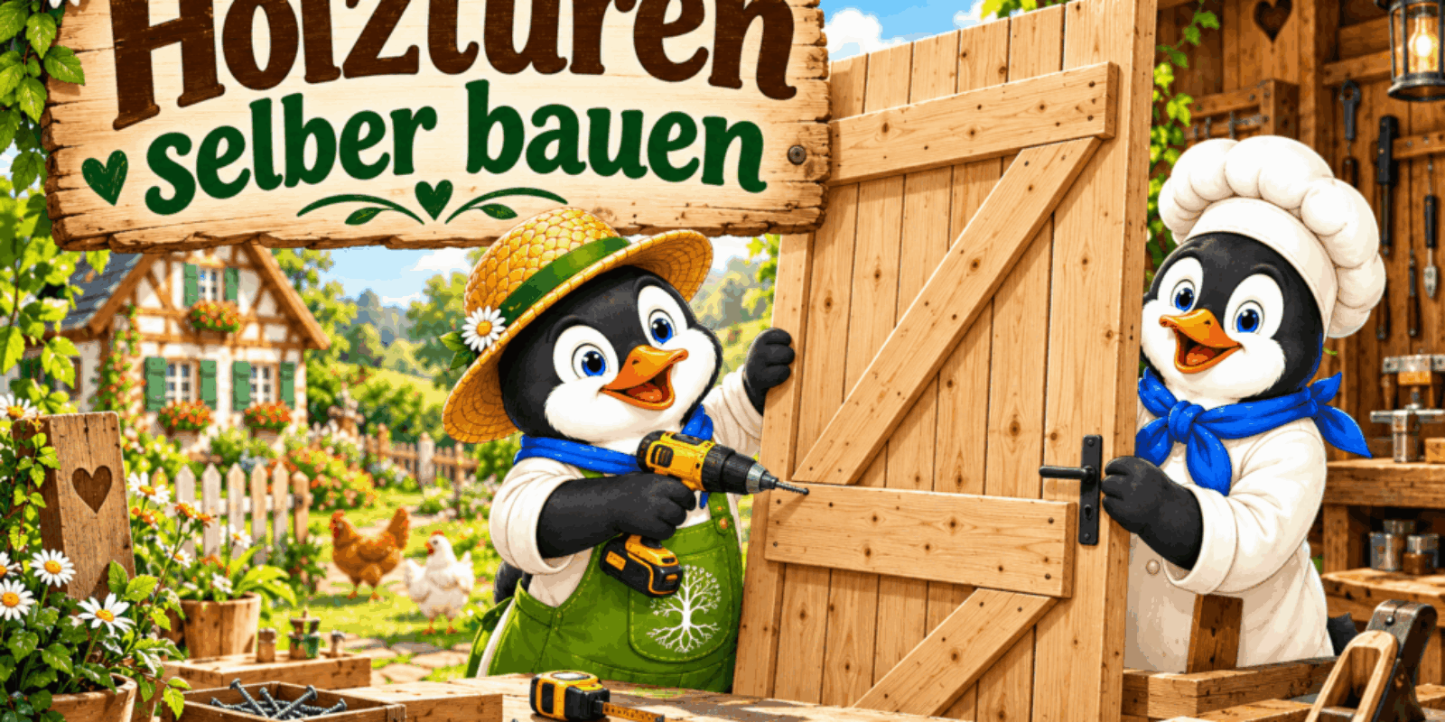 Holztüren selber bauen