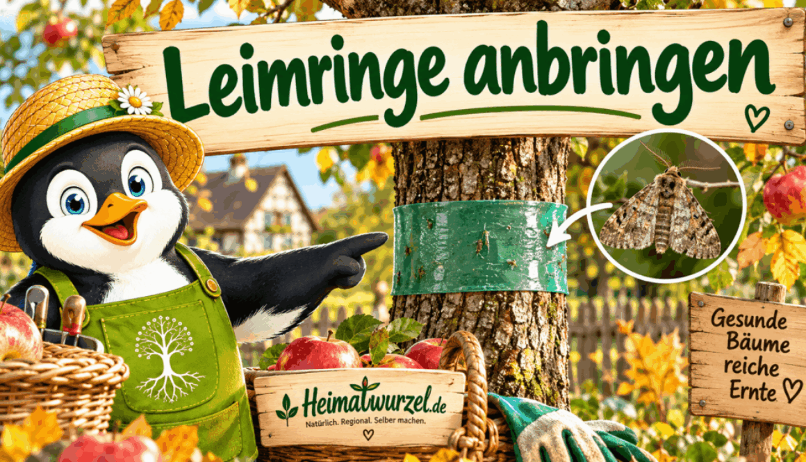 Leimringe anbringen