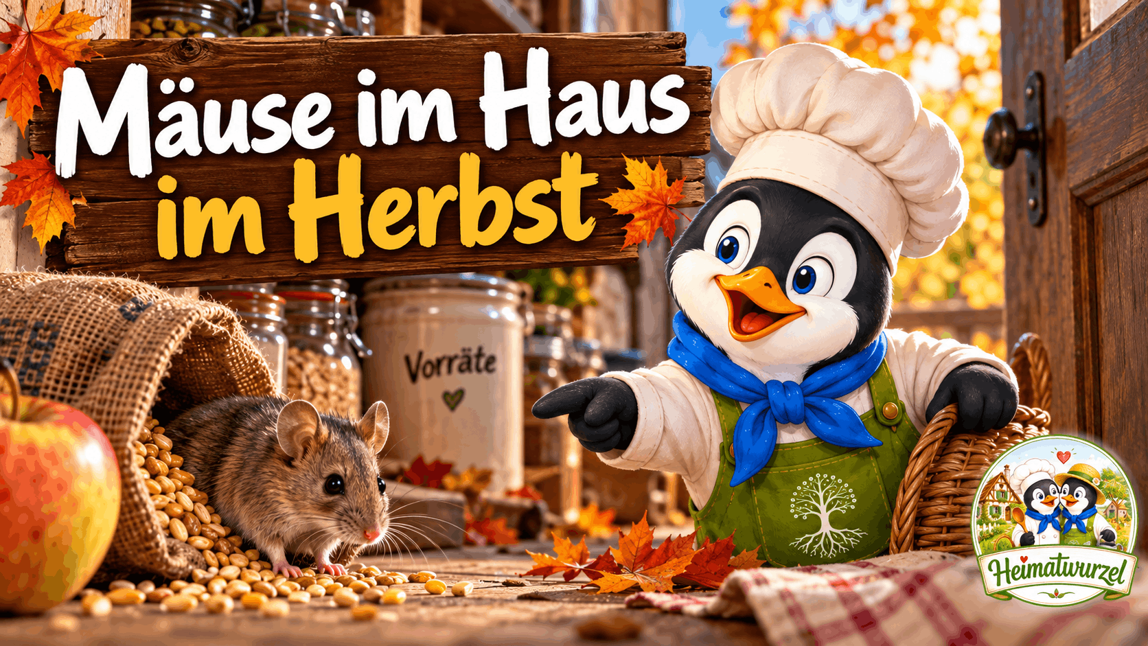 Mäuse im Haus im Herbst Mäuse im Haus im Herbst