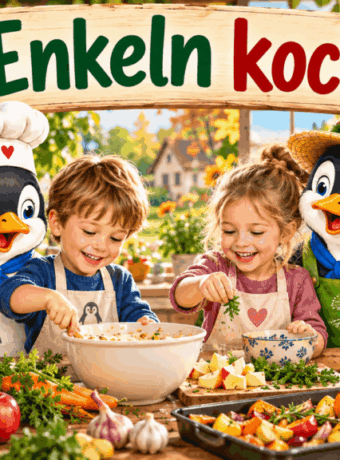 Mit Enkeln kochen