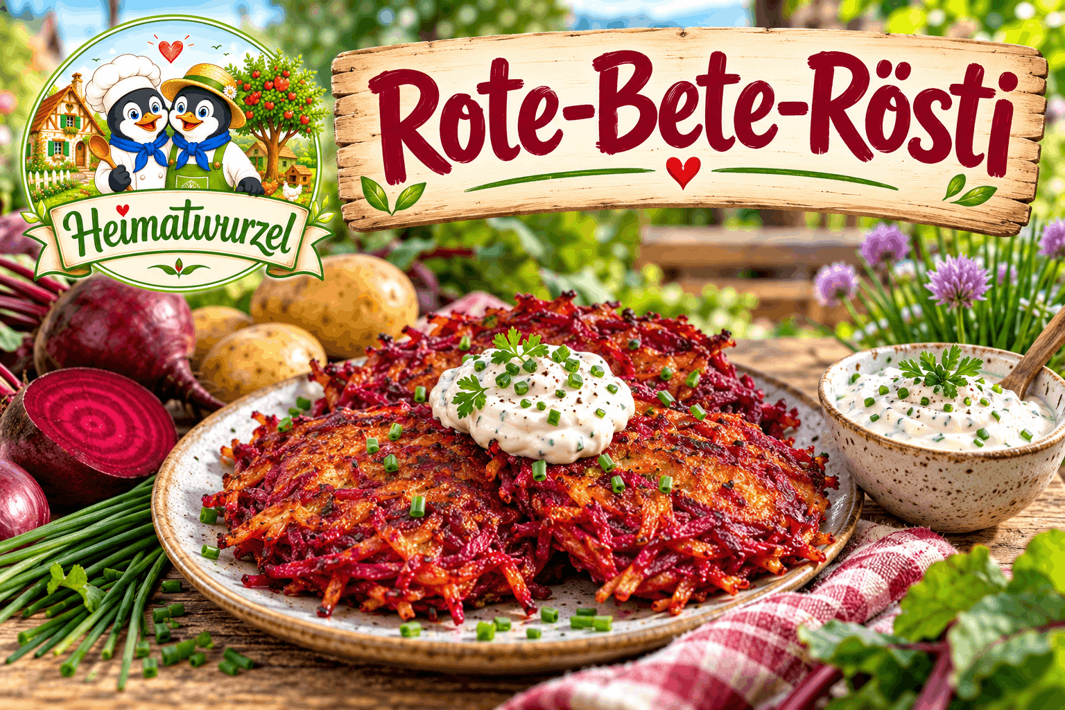 Rote-Bete-Rösti Rote-Bete-Rösti