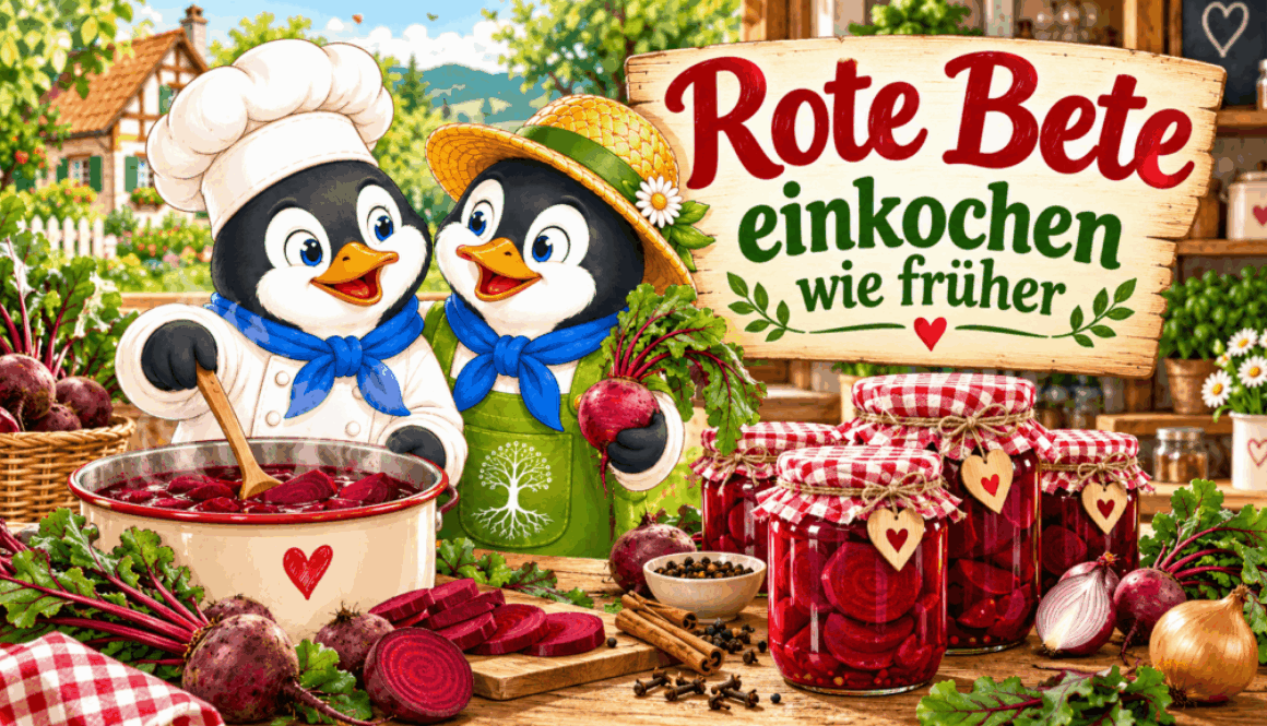 Rote Bete einkochen wie früher