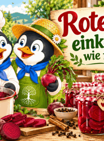 Rote Bete einkochen wie früher
