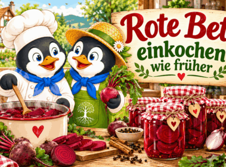 Rote Bete einkochen wie früher