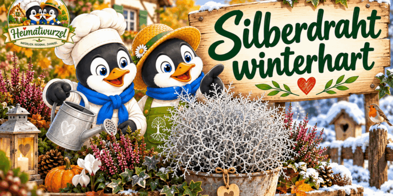 Silberdraht winterhart