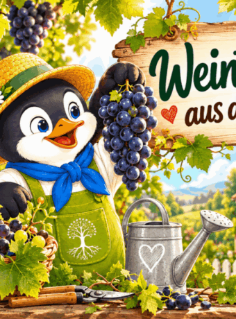 Weintrauben aus dem Garten