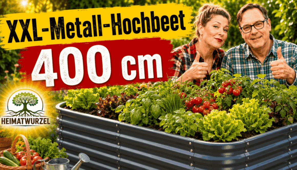 XXL-Metall-Hochbeet 400 cm