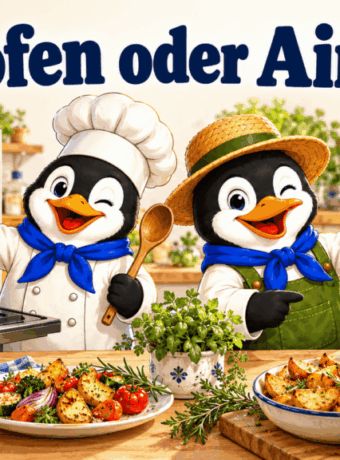 Backofen oder Airfryer
