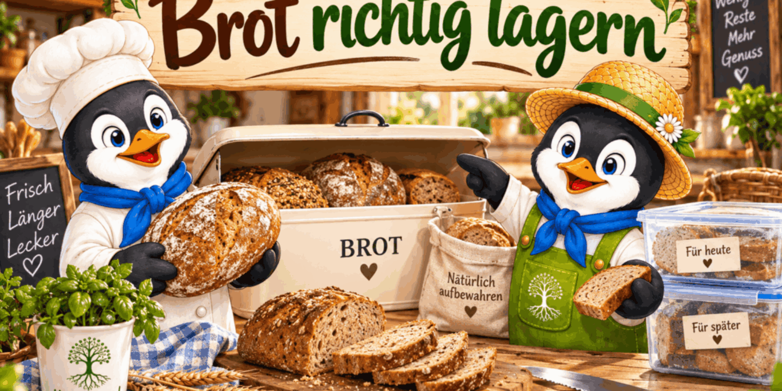 Brot richtig lagern