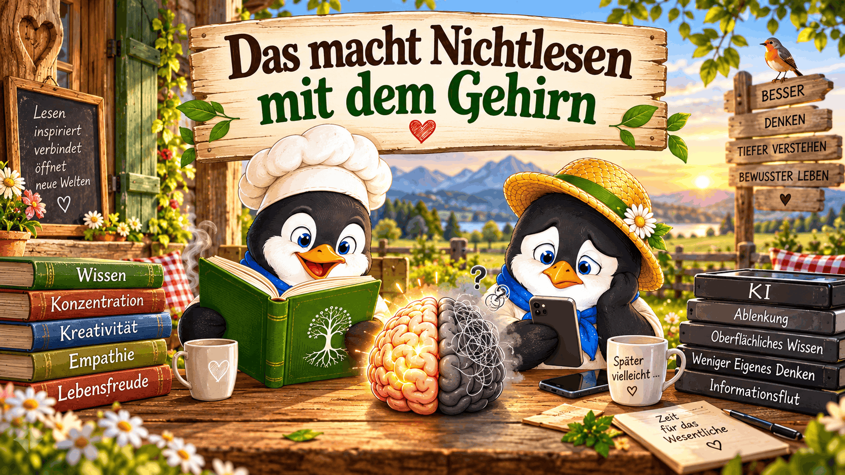 Das macht Nichtlesen mit dem Gehirn Das macht Nichtlesen mit dem Gehirn