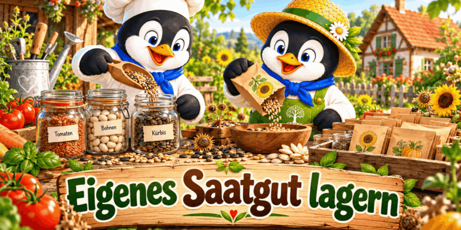 Eigenes Saatgut lagern