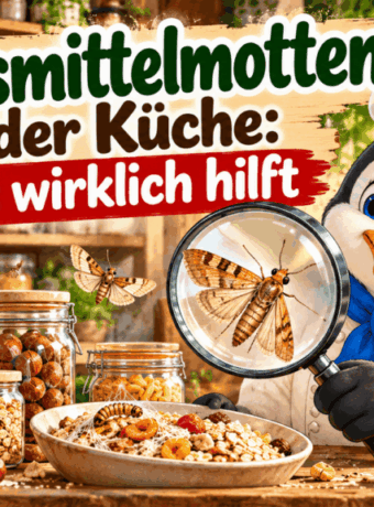 Lebensmittelmotten in der Küche