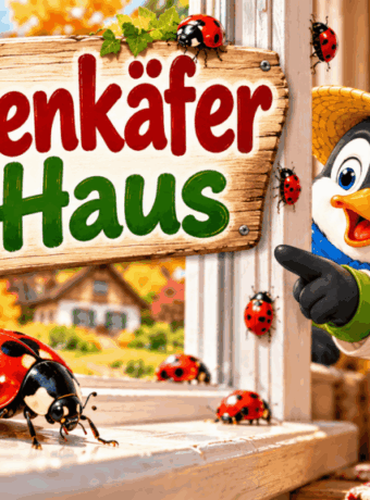 Marienkäfer im Haus