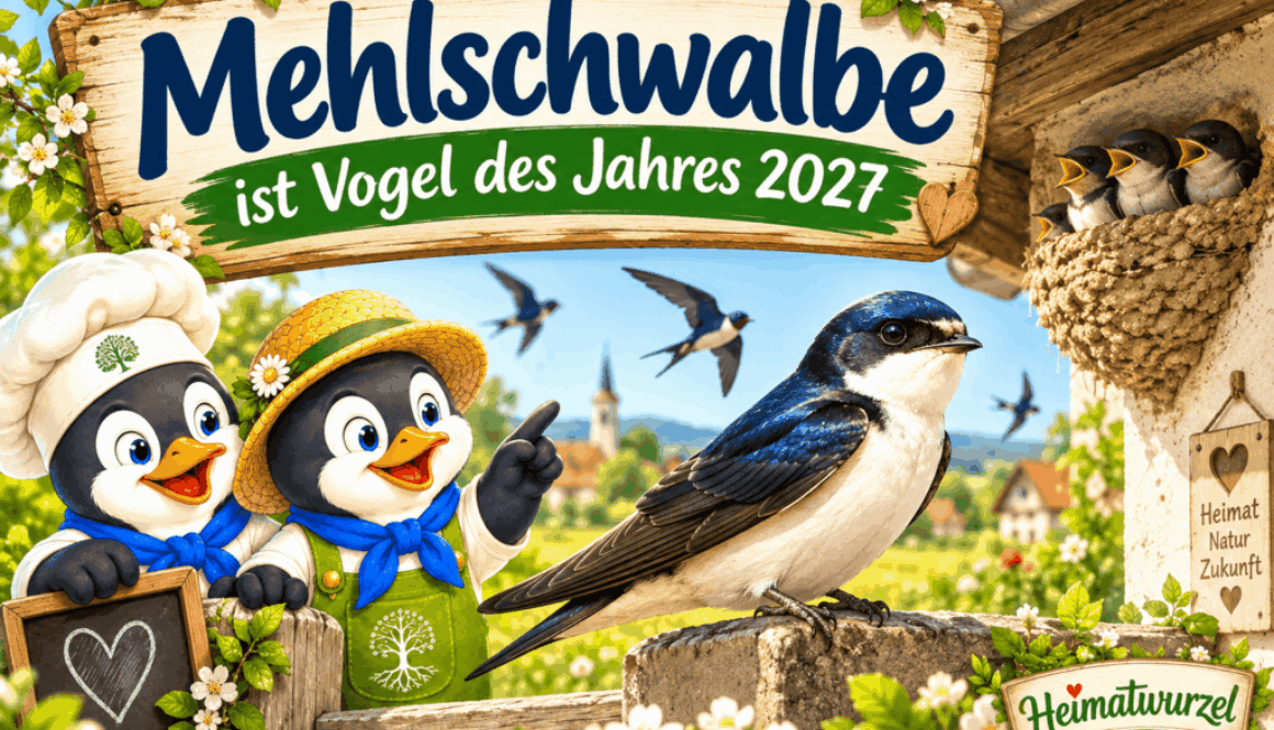 Mehlschwalbe ist Vogel des Jahres 2027