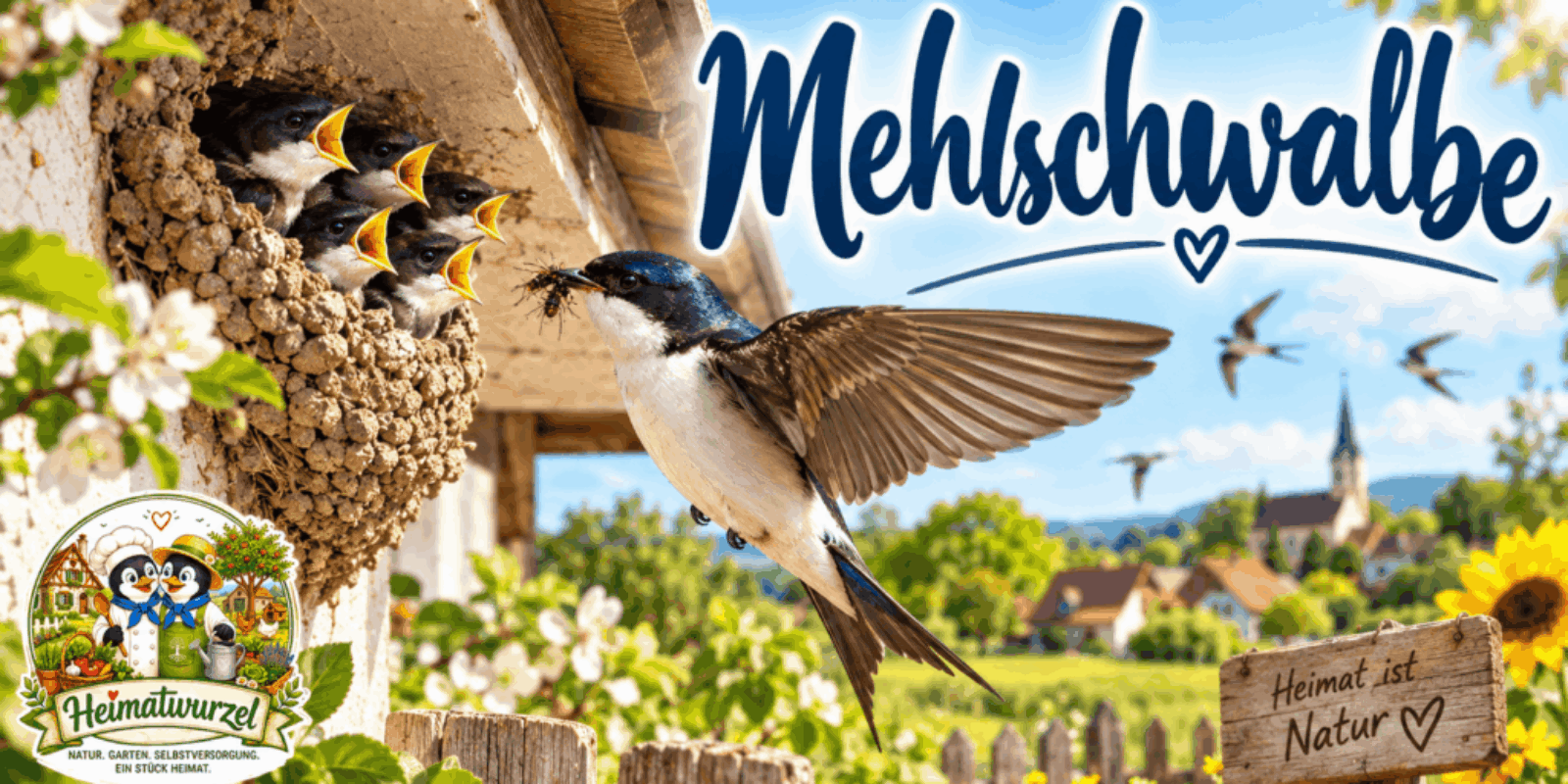 Mehlschwalben