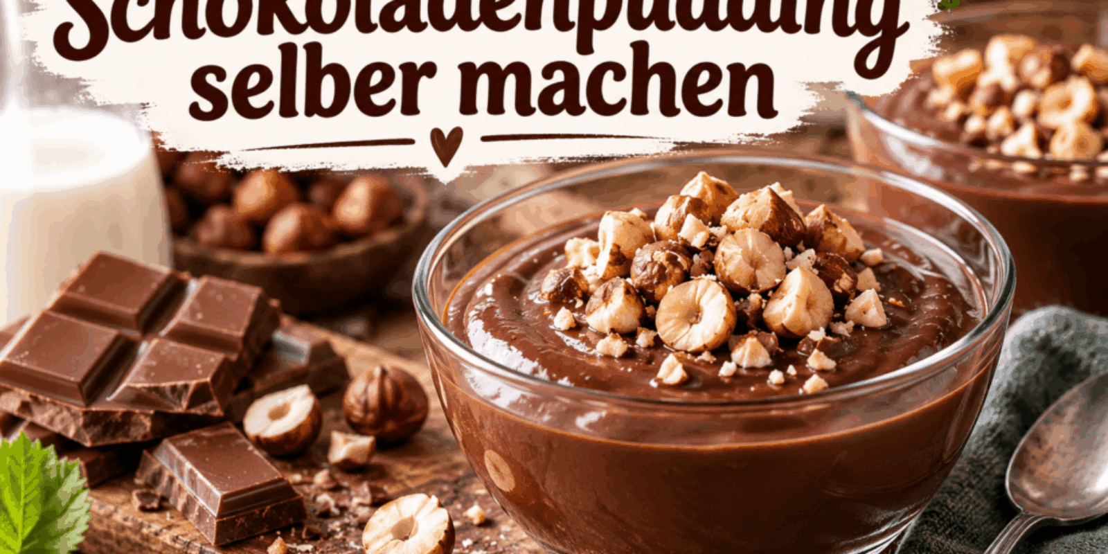 Schokoladenpudding selber machen