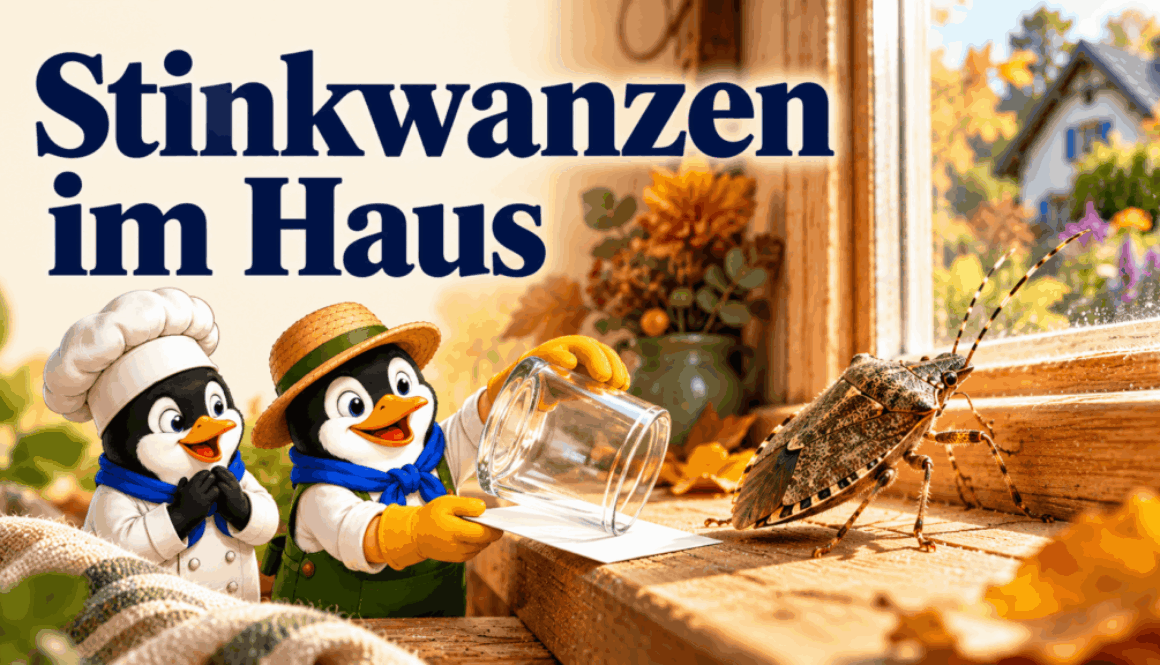 Stinkwanzen im Haus